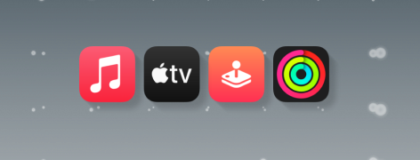 Apple services icons