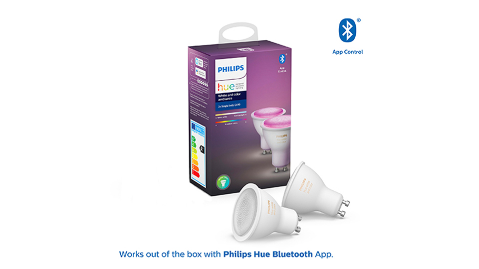 Philips Hue Colour Bulb Twin Pack GU10