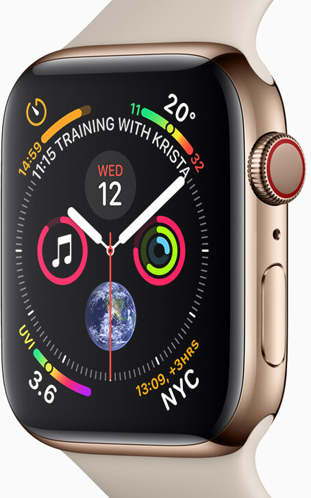 Apple Watch Series 4 with GPS and 4G 
