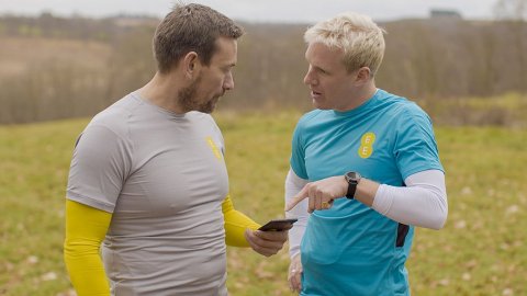 Jamie Laing and Ollie Ollerton: SAS-inspired fitness challenge with the Galaxy Watch 4G