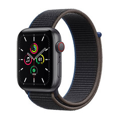 Apple Watch SE Aluminium Case with Charcoal Sport Loop