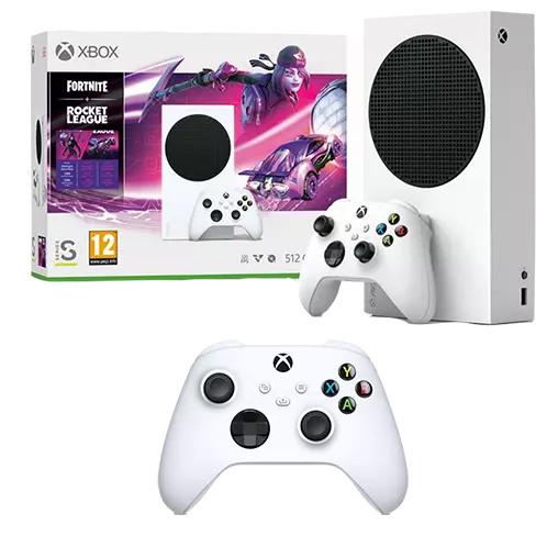 Xbox Series S with Fortnite + Rocket League + Controller